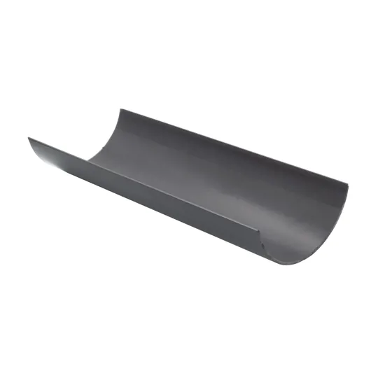 Floplast RG4AG 112mm Anthracite Grey Half Round Gutter 4m