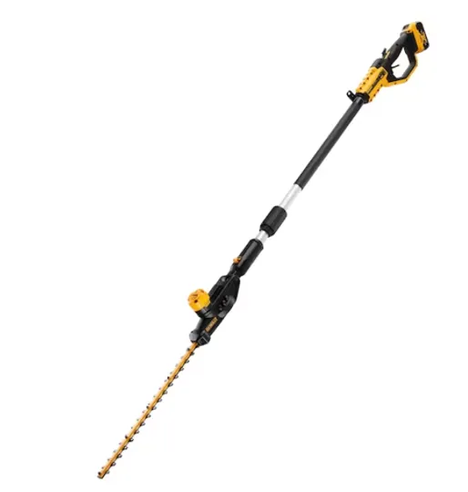 Dewalt DCMPH566P1 18v Long Reach Hedge Trimmer 1x 5amp & Charger
