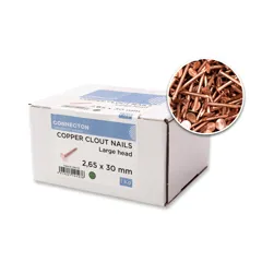 Artisan Copper Clout Nail 30mm x 2.65mm, 1kg Box