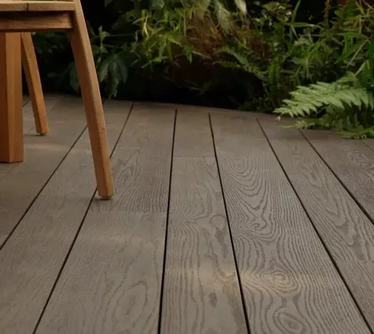 Millboard Enhanced Grain Board 126 x 32 x 3600 Ebony Grey