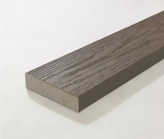 Millboard Enhanced Grain Board 126 x 32 x 3600 Ebony Grey