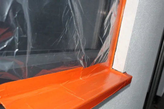 Walther Strong Rough Surface Tape Orange - 50mm x 50m