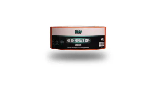 Walther Strong Rough Surface Tape Orange - 50mm x 50m