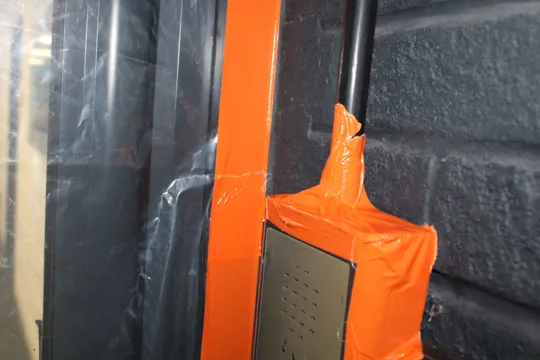 Walther Strong Rough Surface Tape Orange - 50mm x 50m