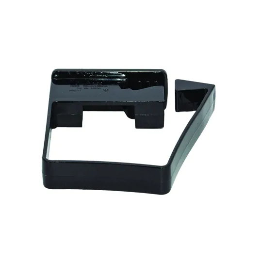 Floplast RCS3B 65mm Black Square Single Fix Downpipe Clip