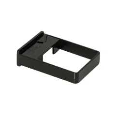 Floplast RCS3B 65mm Black Square Single Fix Downpipe Clip
