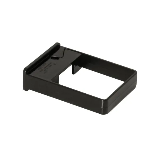 Floplast RCS3B 65mm Black Square Single Fix Downpipe Clip