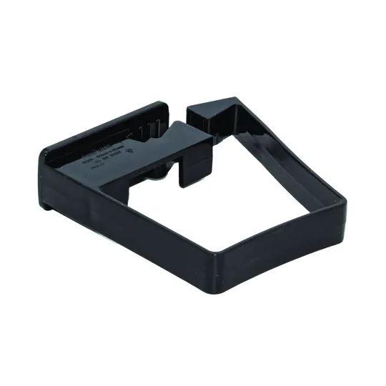 Floplast RCS3B 65mm Black Square Single Fix Downpipe Clip