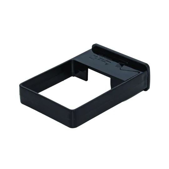 Floplast RCS3B 65mm Black Square Single Fix Downpipe Clip