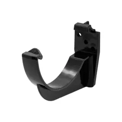 FloPlast RK1B 112mm Black Half Round Gutter Fascia Bracket