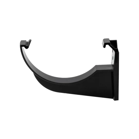Floplast RK1B 112mm Black Half Round Gutter Fascia Bracket