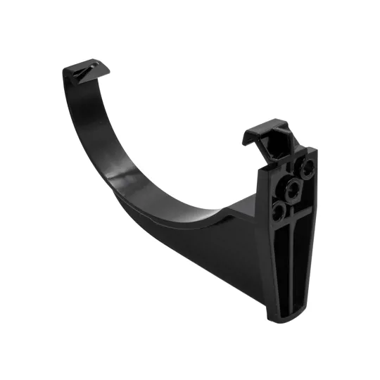 Floplast RK1B 112mm Black Half Round Gutter Fascia Bracket