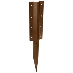 Perry SleeperSecure No.4716 Brown Double Sleeper Straight Support Spike, 670 x 115mm