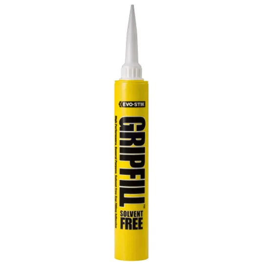 Gripfill Adhesive Solvent Free Cartridge 350ml (Yellow)