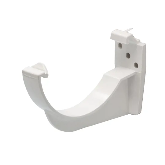 Floplast RK1W 112mm White Half Round Gutter Fascia Bracket
