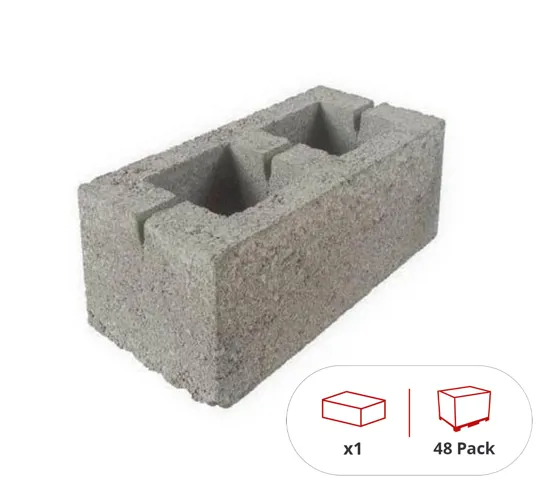 Morris 215mm Hollow Concrete Block 7.3N