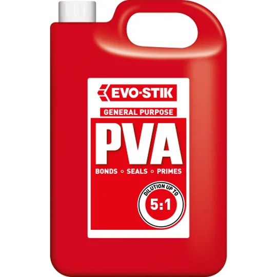 Evo-Stik Evo-Bond PVA (Jerry) 5 to 1 dilution rate 5ltr