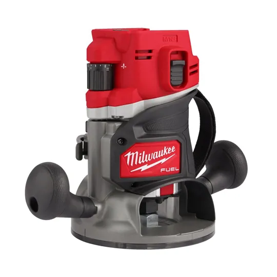 Milwaukee M18FR12KIT-OP 18v 1/2/12mm Router c/w Plunge Base Naked (PackOut Case)