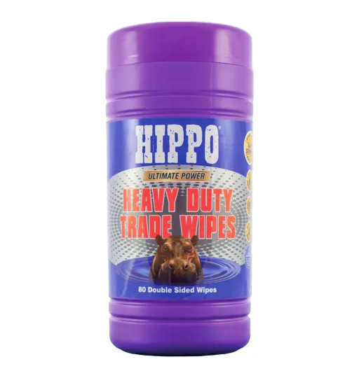 Tembe H18711 Hippo Heavy Duty Trade Wipes 80-Pack