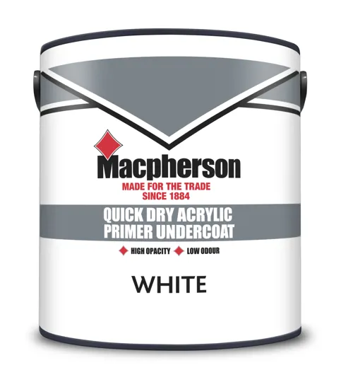 Macpherson Trade Quick Dry Acrylic Primer UC White 1L