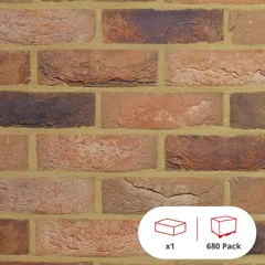 Wienerberger Heritage Blend Red Multi Facing Brick, 65mm