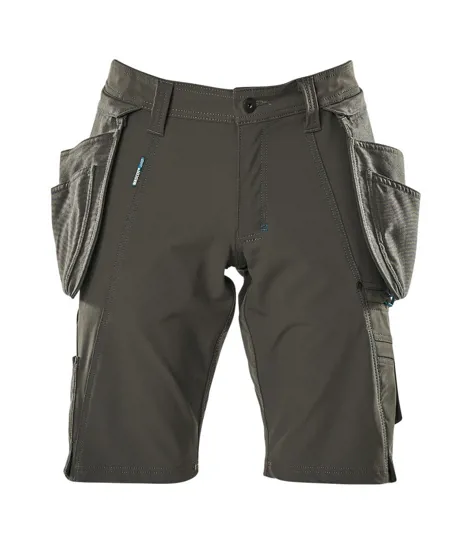 Mascot 17149 Advanced Shorts with Holster Pockets, Dark Anthracite 32.5W