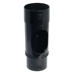 FloPlast RX1B 68mm Black Round Downpipe Access
