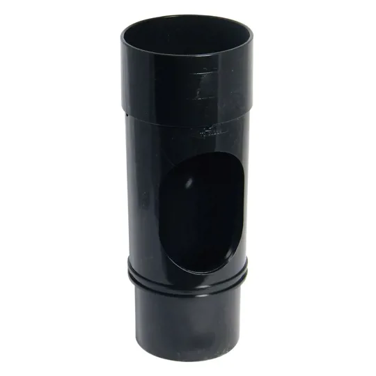 Floplast RX1B 68mm Black Round Downpipe Access