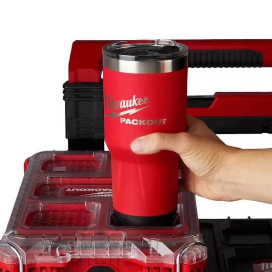 Milwaukee 4932479075 Packout Tumbler 887ml Red 