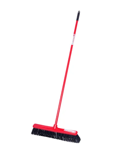 Red Gorilla CLR/BRM 60cm Stiff Broom with Scraper - 147cm Handle