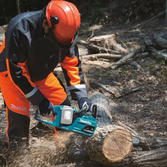 Makita DUC355Z Twin 18v 14 Chainsaw Naked