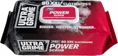 UltraGrime Pro Multi-Use XXL+ Power Scrub Clothwipes, Pack of 100