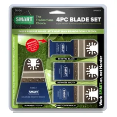 Smart H4MAK 4 Piece Multi Tool Blade Set