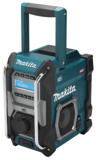 Makita MR003GZ01 DAB/DAB+ Radio Black/Blue (40v/18v/12v) 