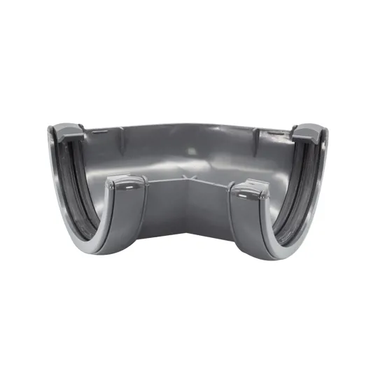 Floplast RA2AG 112mm Anthracite Grey Half Round Gutter 135� Angle