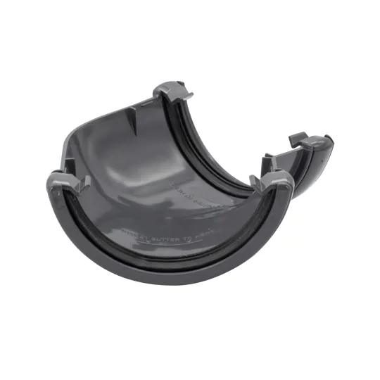 Floplast RA2AG 112mm Anthracite Grey Half Round Gutter 135� Angle