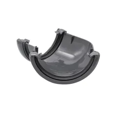 FloPlast RA2AG 112mm Anthracite Grey Half Round Gutter 135° Angle