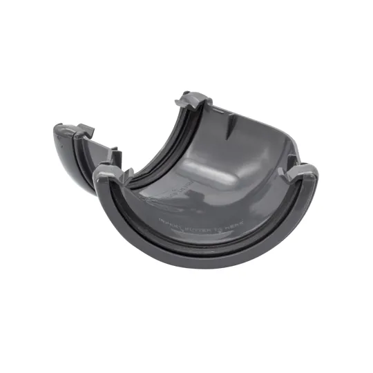 Floplast RA2AG 112mm Anthracite Grey Half Round Gutter 135� Angle