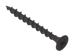 Forgefix DWS75BP Black Course Drywall Screws, 4.2 x 75mm, Box of 500