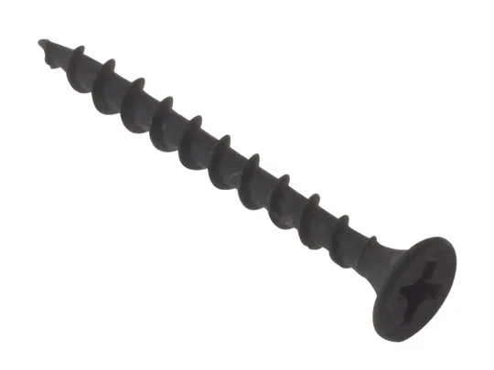 Forgefix DWS75BP 75mm Black Coarse Drywall Screws (Box 500)