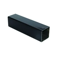 FloPlast RPS2.5B 65mm Black Square Downpipe 2.5m