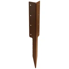 Perry SleeperSecure No.4714 Brown Double Sleeper Corner Support Spike, 670 x 100mm