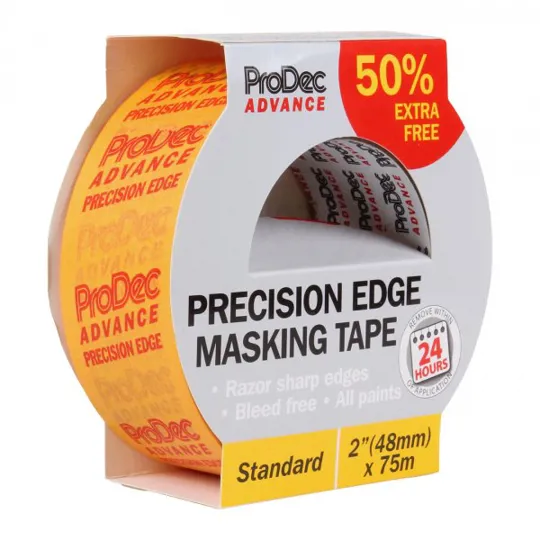 ProDec Precision Edge MAsking Tape 48mm x 50m +50% Extra Free