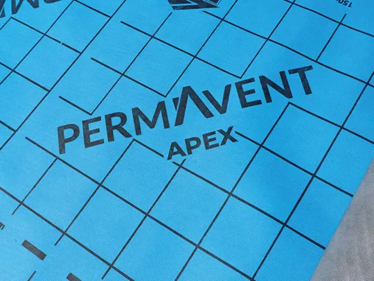 Permavent APEX Taped - 1m x 50m Air & Vapour Permeable Breather Membrane (double integrated tape system)