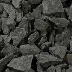 Long Rake Spar Charcoal Black Slate Chippings 40mm (20kg) 