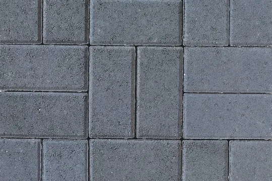 Tobermore 60mm Pedesta 200x100x60mm Charcoal (Hard Wearing Surface) (672 Per Pallet)