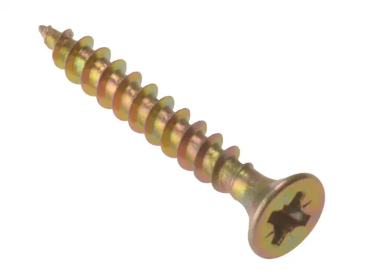 Forgefix MPS4570Y Wood Screw Yellow ZP 4.5 x 70 (Box 100)