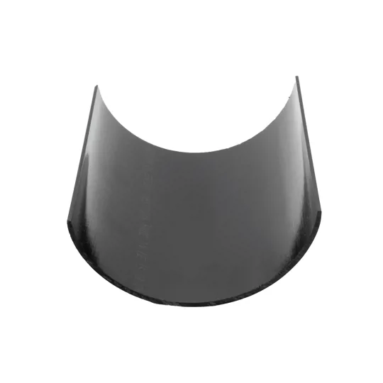 Floplast RG4B 112mm Black Half Round Gutter 4m