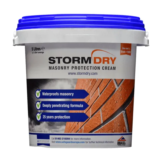 Stormdry Masonry Protection Cream 5Ltr
