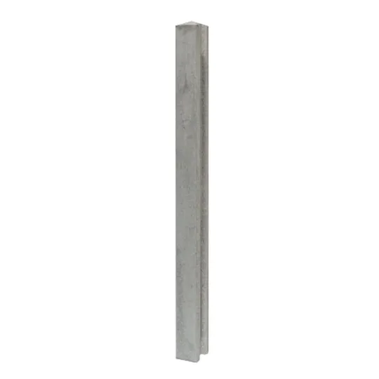 Concrete Corner Slotted Post 2360mm (Wet Cast/Smooth)